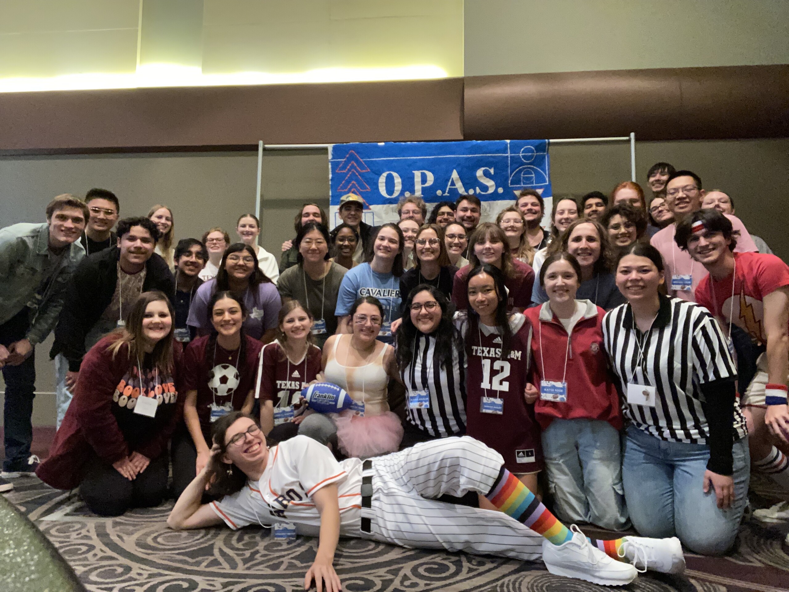 The MSC OPAS Student Committee at Spring 2024 Retreat.